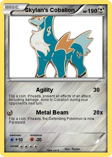 Pokemon Skylan’s Cobalion