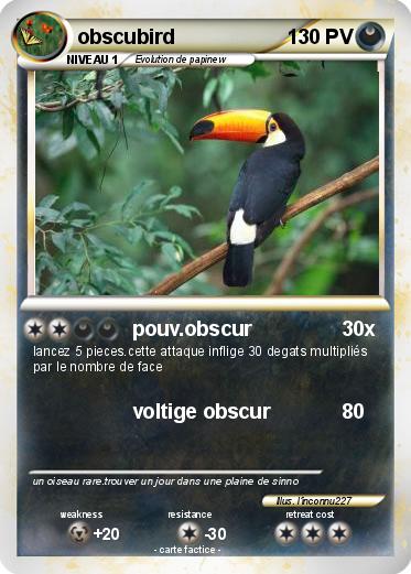 Pokemon obscubird