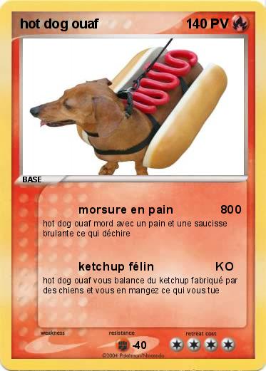 Pokemon hot dog ouaf