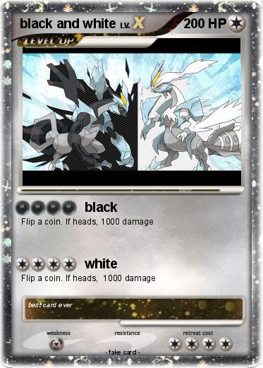 Pokemon black and white