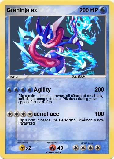 Pokemon Greninja ex