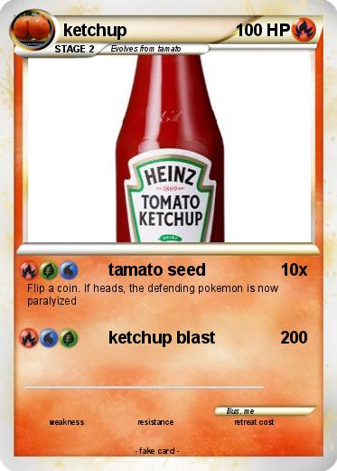 Pokemon ketchup