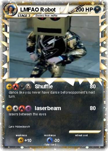 Pokemon LMFAO Robot