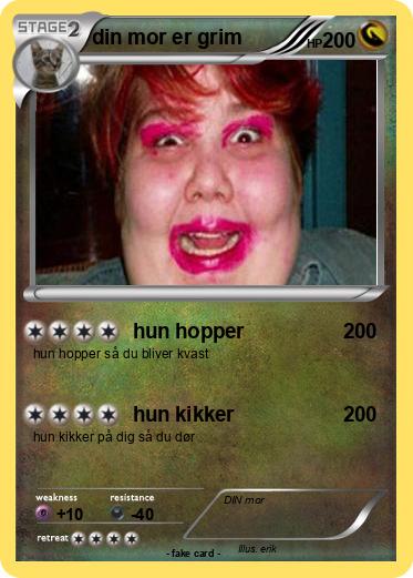Pokemon din mor er grim