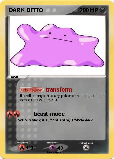 Pokemon DARK DITTO