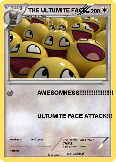 Pokemon THE ULTUMITE FACE