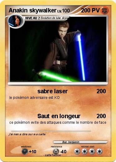 Pokemon Anakin skywalker