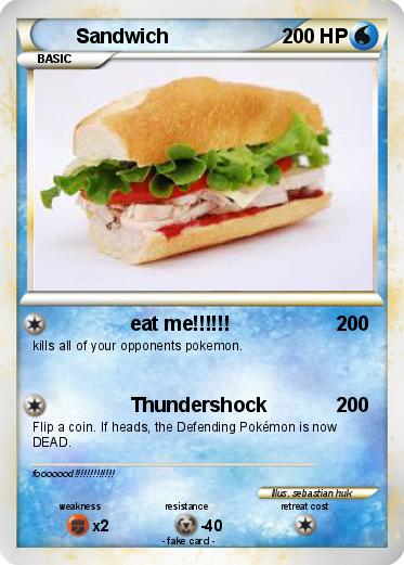 Pokemon Sandwich
