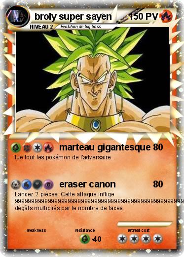 Pokemon broly super sayen