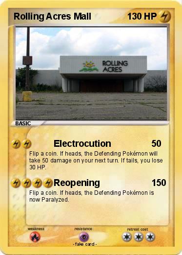 Pokemon Rolling Acres Mall