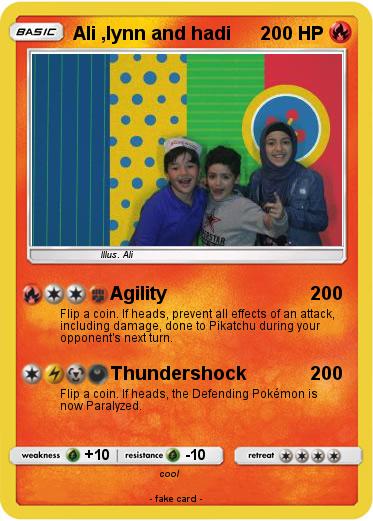 Pokemon Ali ,lynn and hadi