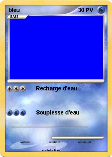 Pokemon bleu