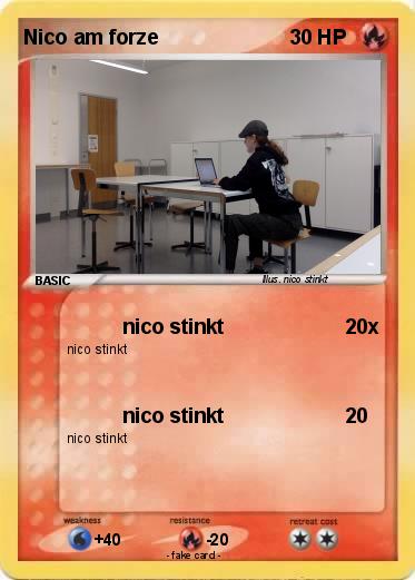 Pokemon Nico am forze