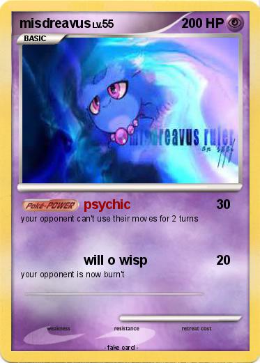 Pokemon misdreavus