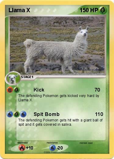 Pokemon Llama X 