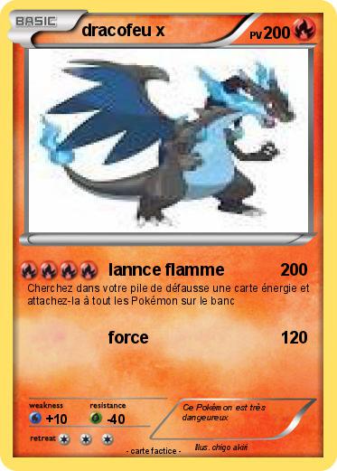 Pokemon dracofeu x