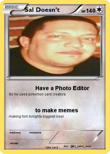 Pokemon Sal Doesn't