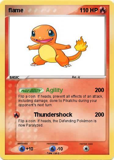 Pokemon flame