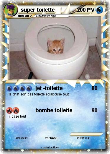 Pokemon super toilette