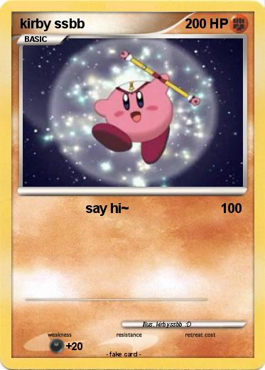 Pokemon kirby ssbb