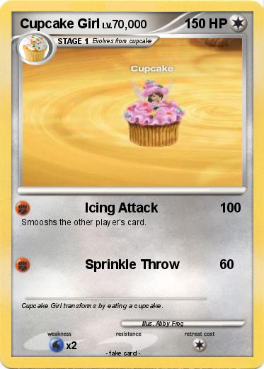 Pokemon Cupcake Girl