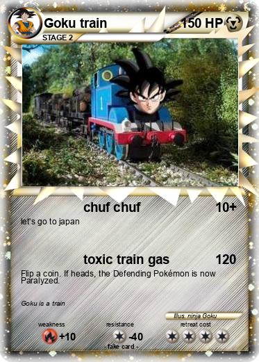 Pokemon Goku train