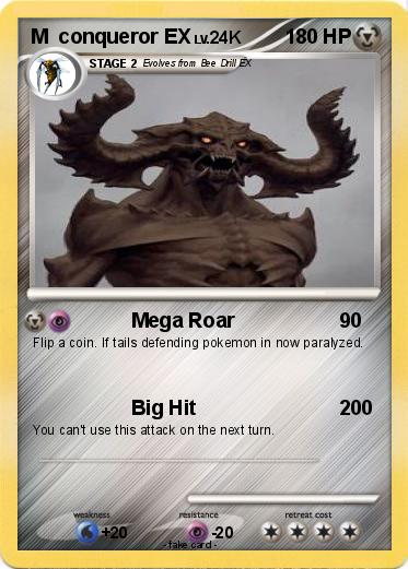 Pokemon M  conqueror EX