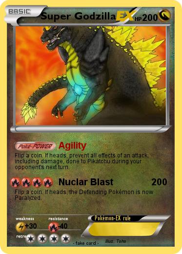 Pokemon Super Godzilla
