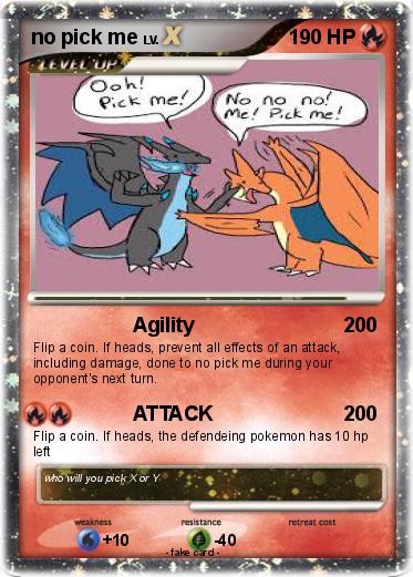 Pokemon no pick me