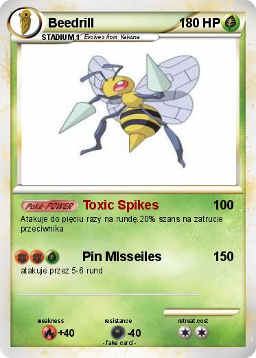 Pokemon Beedrill