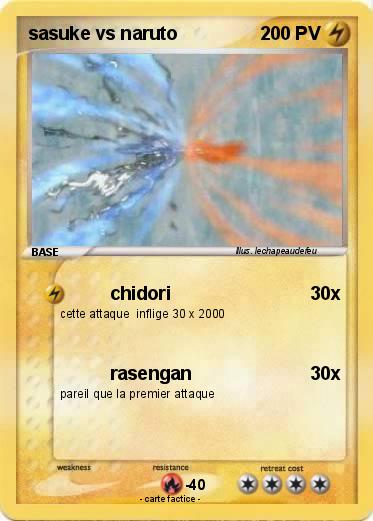 Pokemon sasuke vs naruto