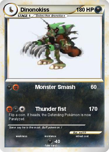 Pokemon Dinonokiss