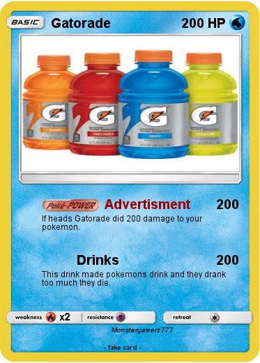 Pokemon Gatorade