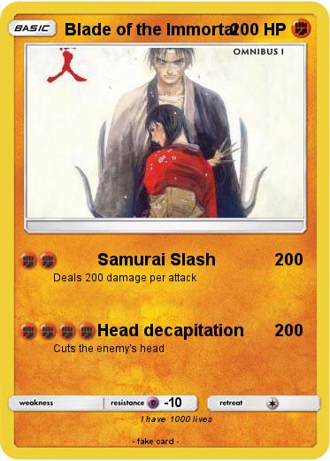 Pokemon Blade of the Immortal