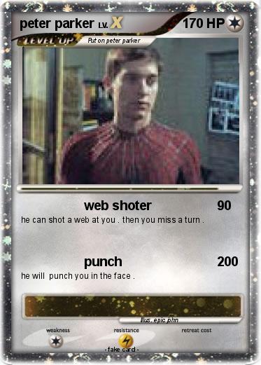 Pokemon peter parker