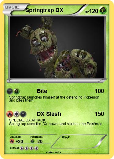 Pokemon Springtrap DX