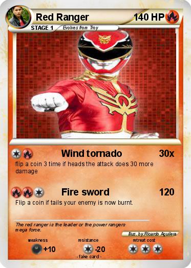 Pokemon Red Ranger