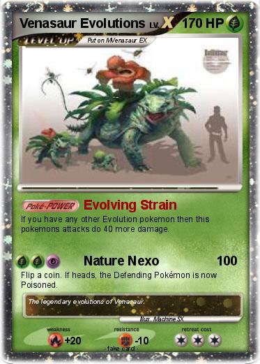 Pokemon Venasaur Evolutions