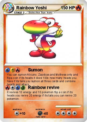 Pokemon Rainbow Yoshi