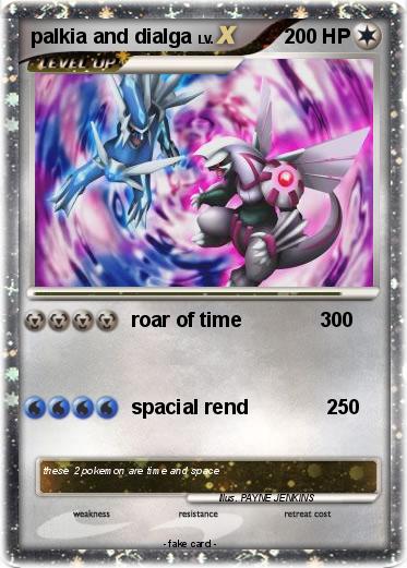 Pokemon palkia and dialga