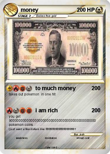 Pokemon money