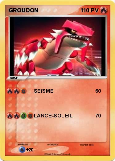 Pokemon GROUDON