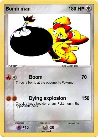 Pokemon Bomb man