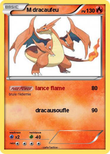Pokemon M dracaufeu