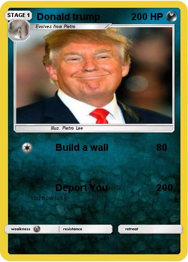 Pokemon Donald trump