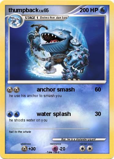 Pokemon thumpback