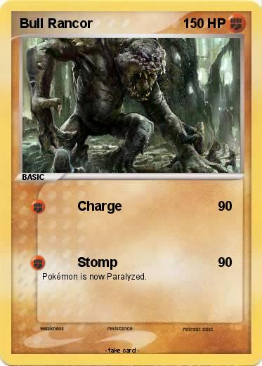 Pokemon Bull Rancor