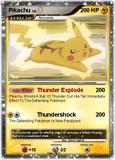 Pokemon Pikachu