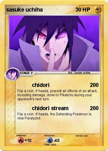 Pokemon sasuke uchiha