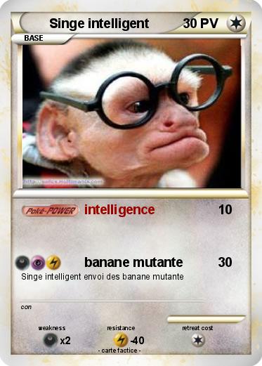 Pokemon Singe intelligent